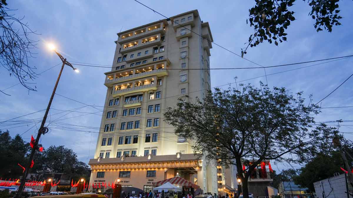 Newly inaugurated Rashtriya Swayamsevak Sangh's (RSS) office Keshava Kunj, in New Delhi | PTI