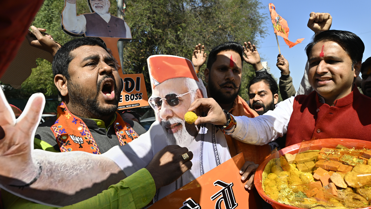 BJP-Delhi-celebration