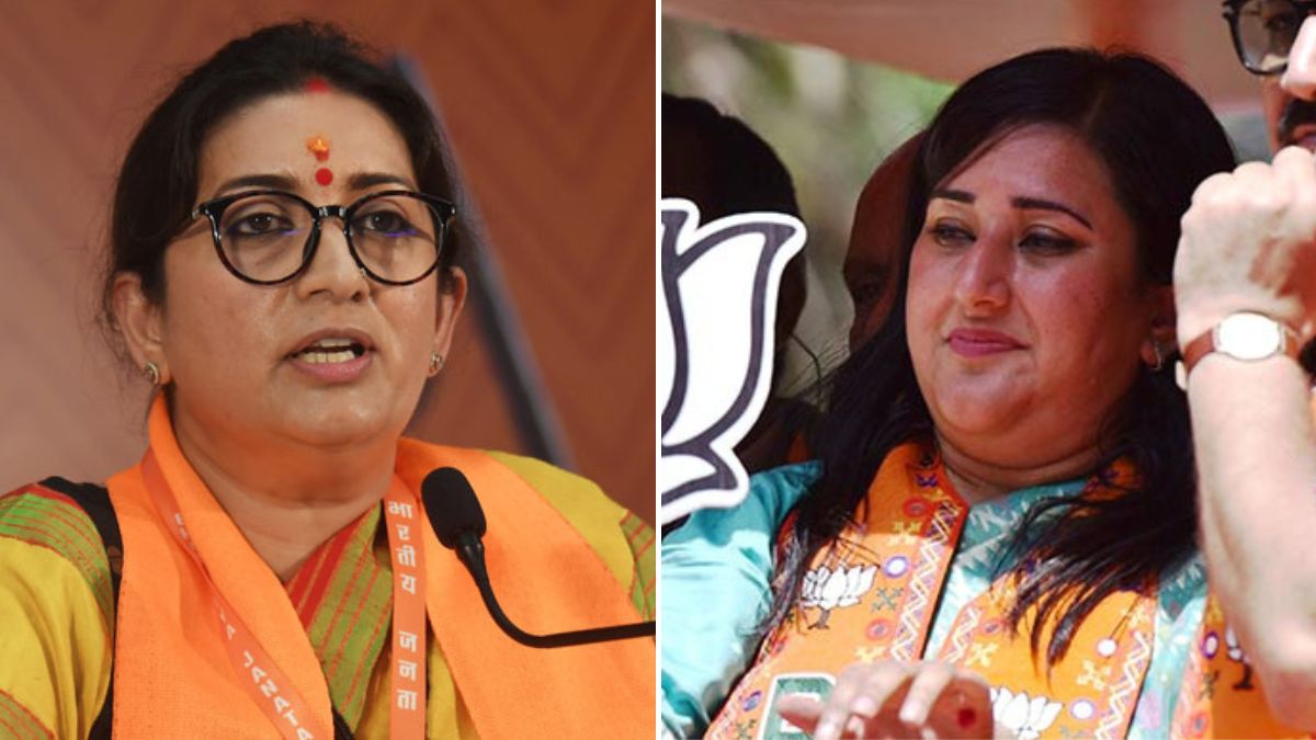 Smriti Irani and Bansuri Swaraj | Arvind Jain, Kritajna Naik