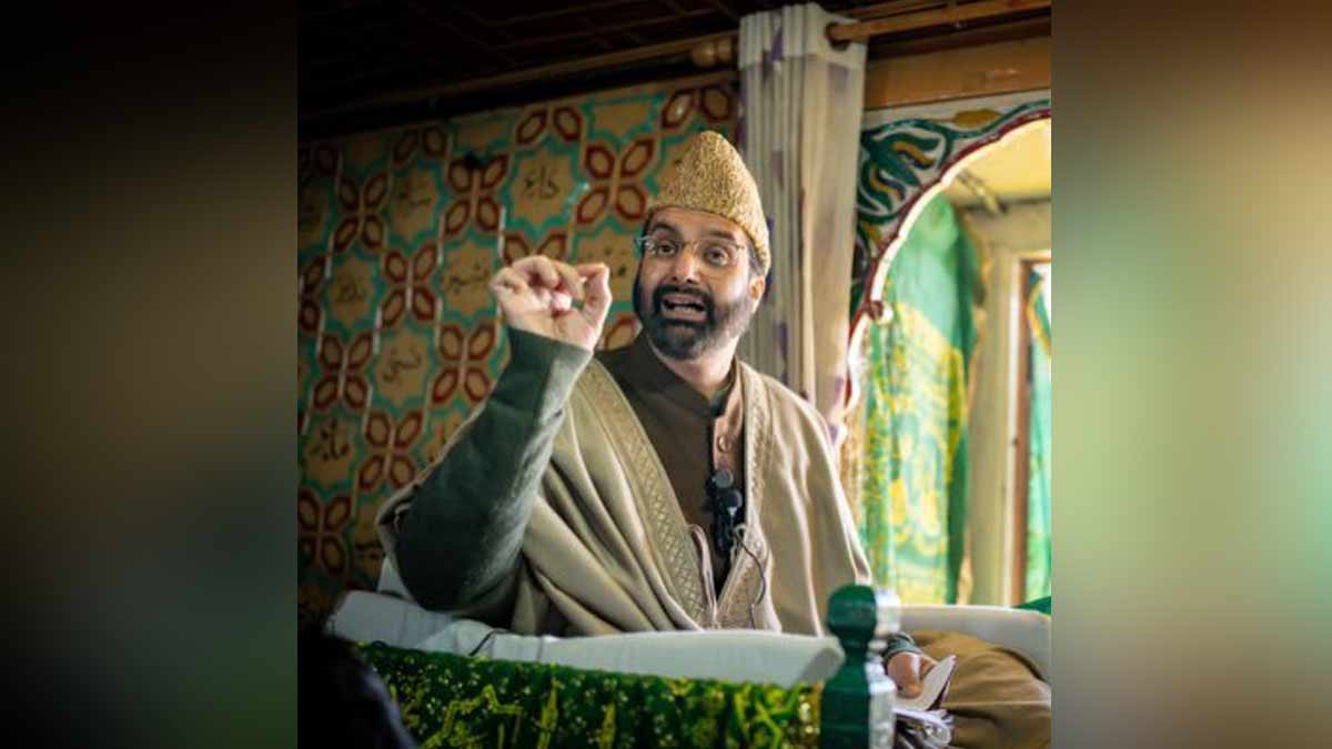 Hurriyat leader Mirwaiz-e-Kashmir Umar Farooq | X