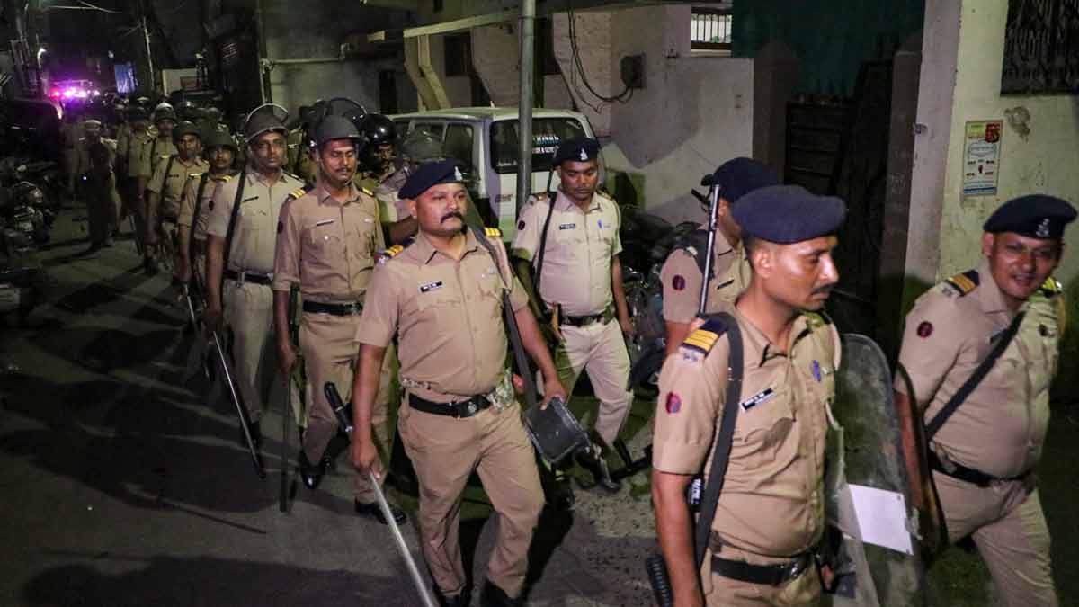 Heavy police force deployed in the Chitnis Park area of Nagpur | PTI