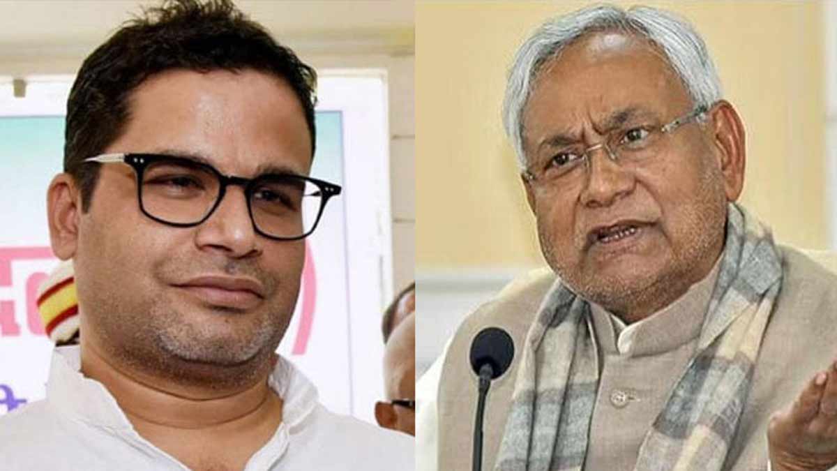 Prashant Kishor and Nitish Kumar 