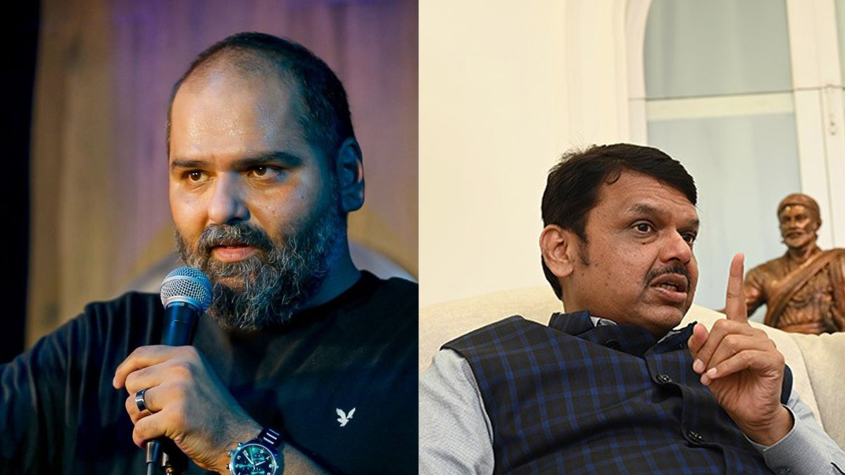 Kunal Kamra and Devendra Fadnavis