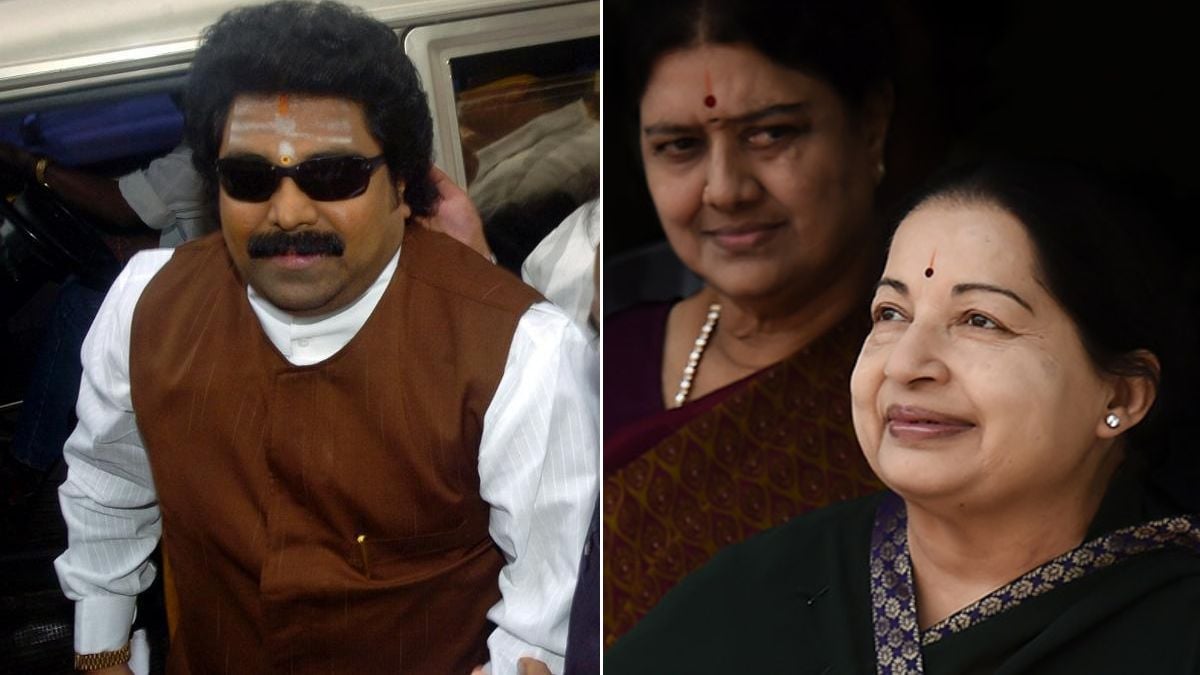V.N. Sudhakaran; V.K. Sasikala and J. Jayalalithaa
