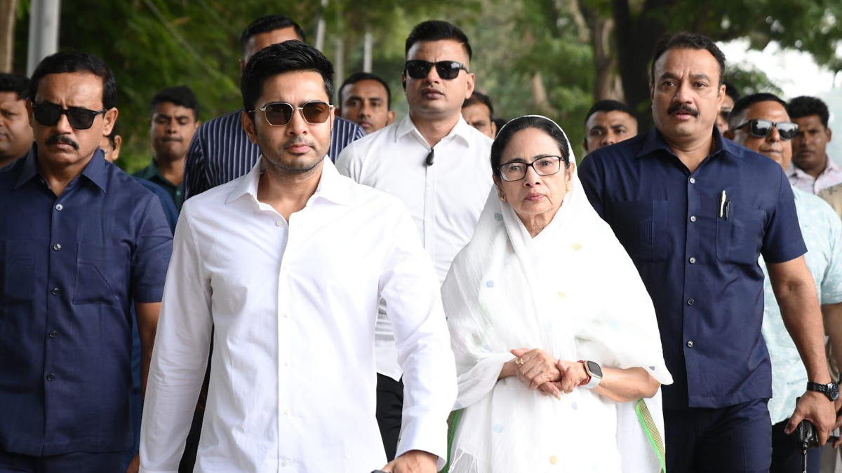 Mamata Banerjee and Abhishek Banerjee