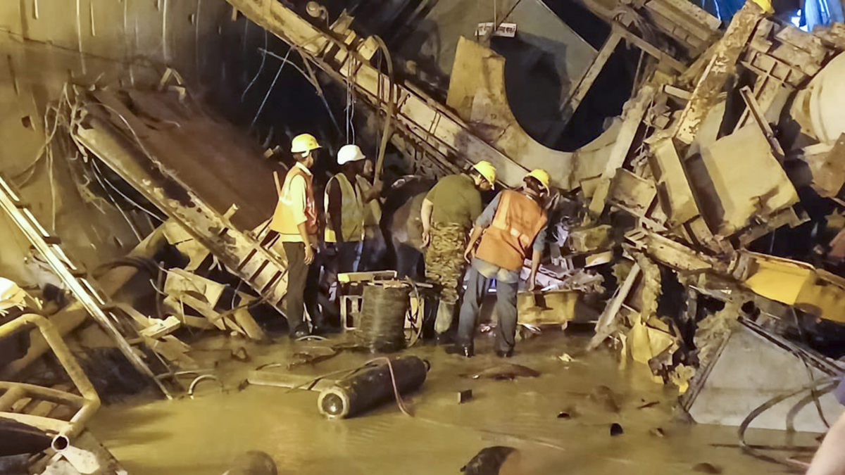 Telangana tunnel collapse