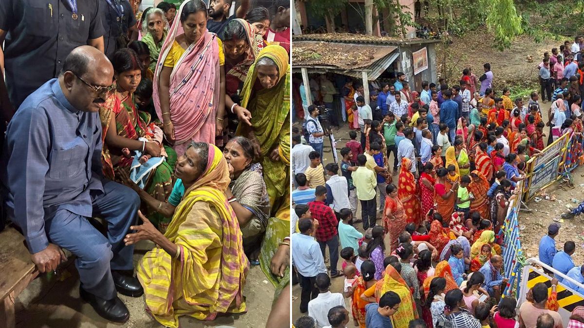 West Bengal Governor C.V. Ananda Bose visit to Malda relief camp