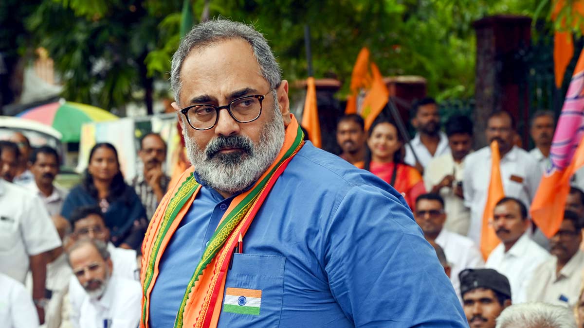 BJP state president Rajeev Chandrasekhar | PTI