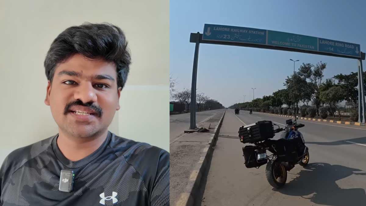 (L) Bayya Sunny Yadav; (R) A Still from his YouTUbe video