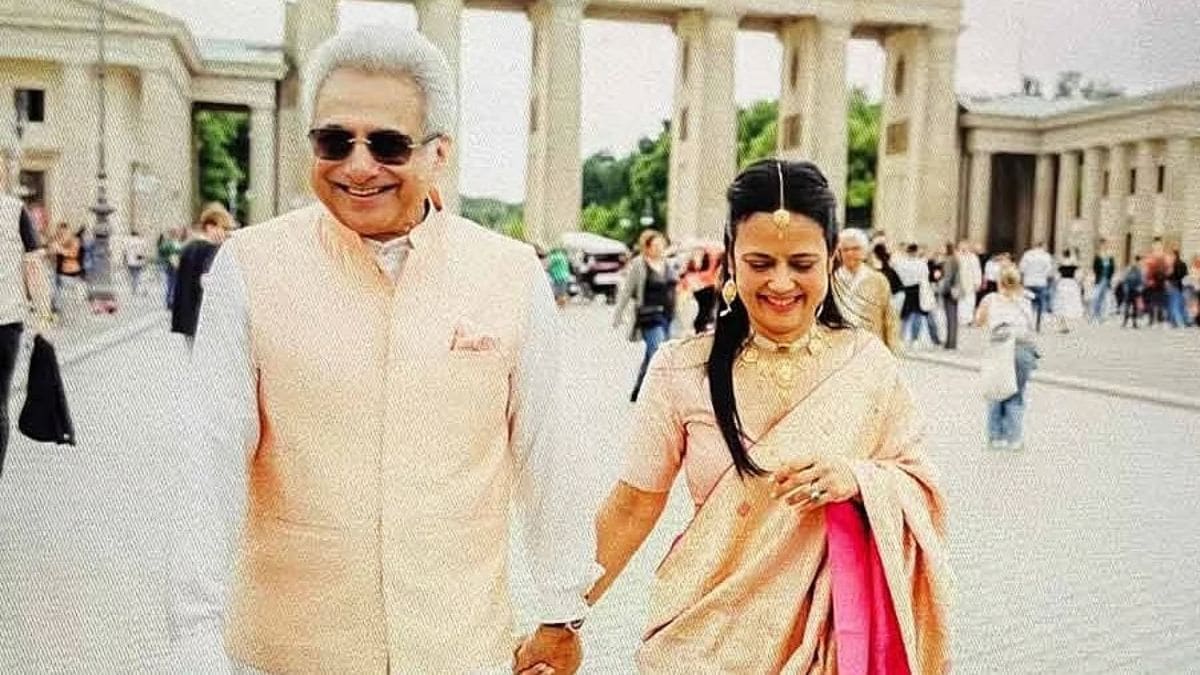 Mahua Moitra and Pinaki Misra | X