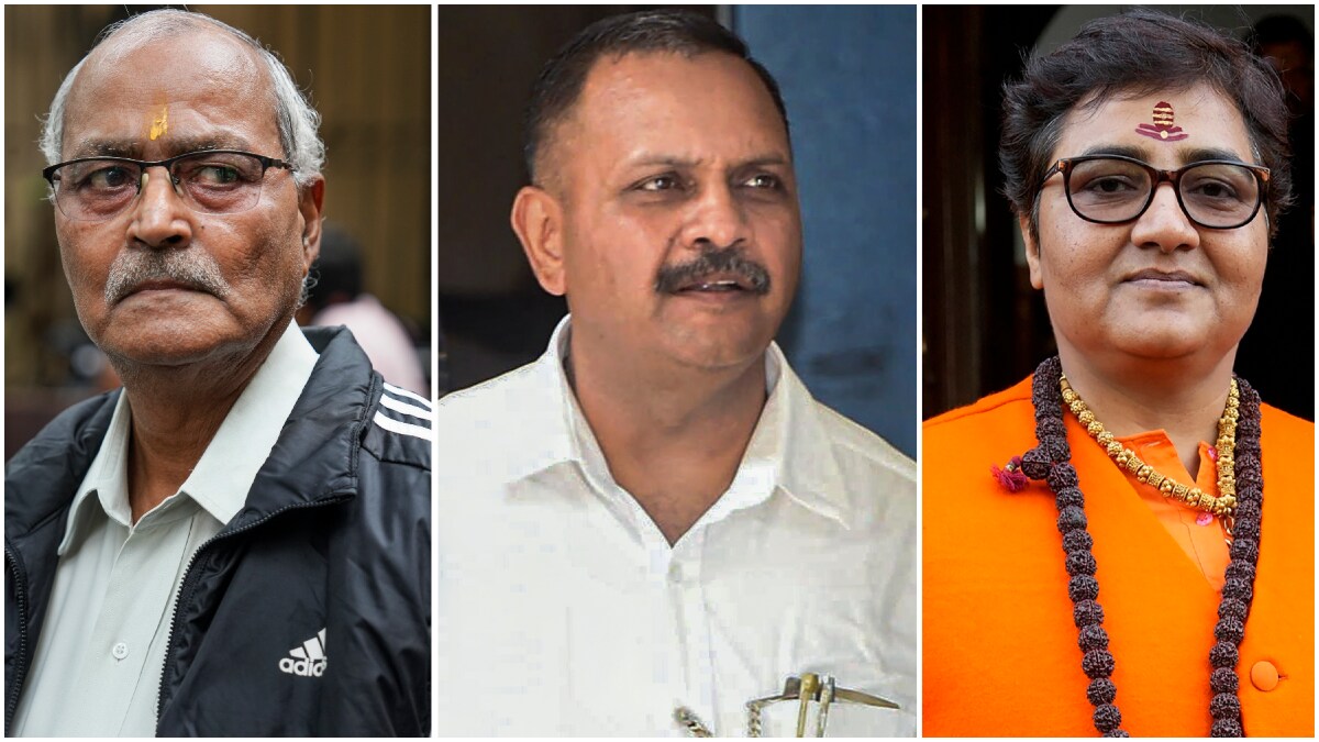 Ramesh Upadhyay, Lt Col Prasad Purohit and former BJP MP Pragya Singh Thakur were among those who were acquitted by a special court in the September 2008 Malegaon blast case | PTI