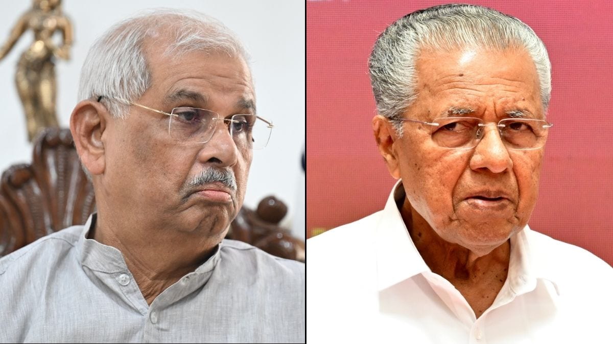 Kerala Governor Rajendra Arleka (left), Chief Minister Pinarayi Vijayan | Manorama/Sreelakshmi Sivadas/J Suresh