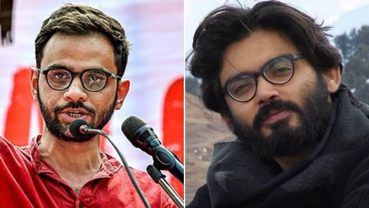 Umar Khalid and Sharjeel Imam 