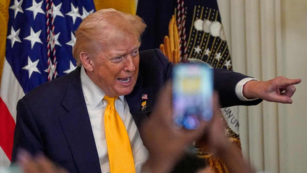 US President Donald Trump