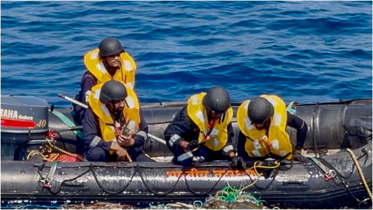 Image of Indian Coast Guard crew used for representation | PTI
