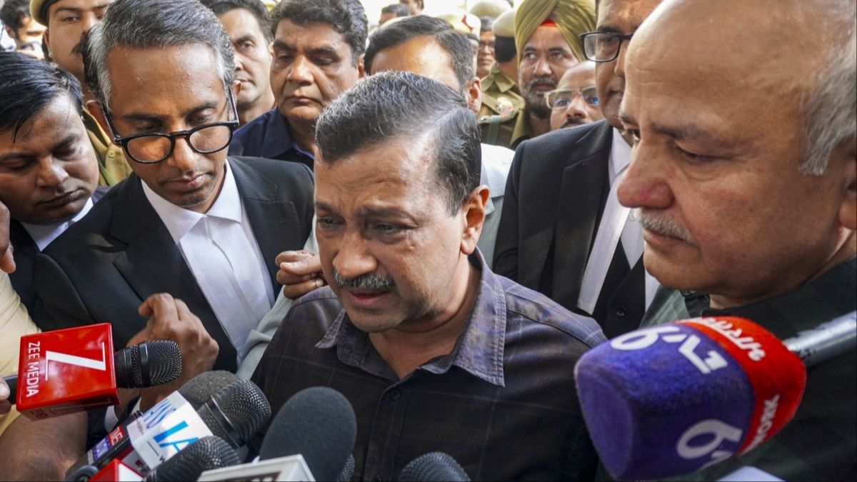 AAP national convener Arvind Kejriwal and party leader Manish Sisodia address the media | PTI