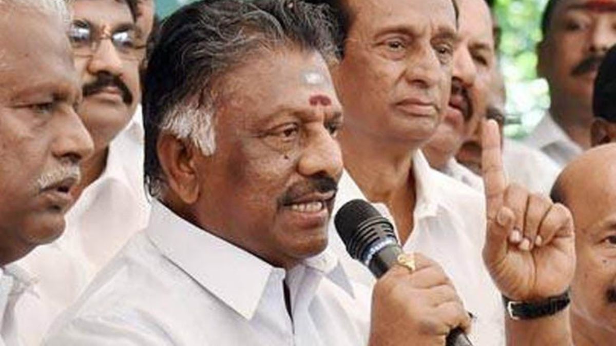 (File) O. Pannerselvam 