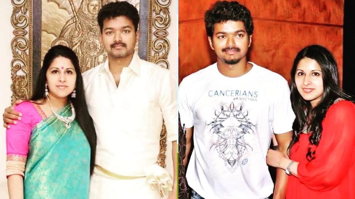 Tamil Nadu CM Vijay's wife Sangeetha withdraws divorce petition
