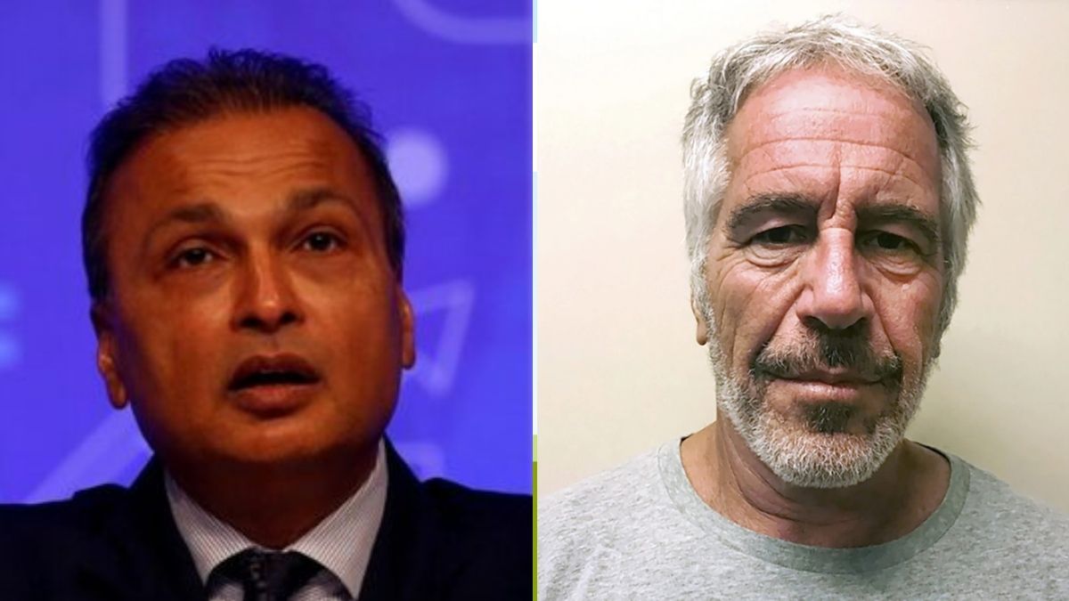 Indian businessman Anil Ambani (L) and American sex offender Jeffrey Epstein (R) | Reuters, AP