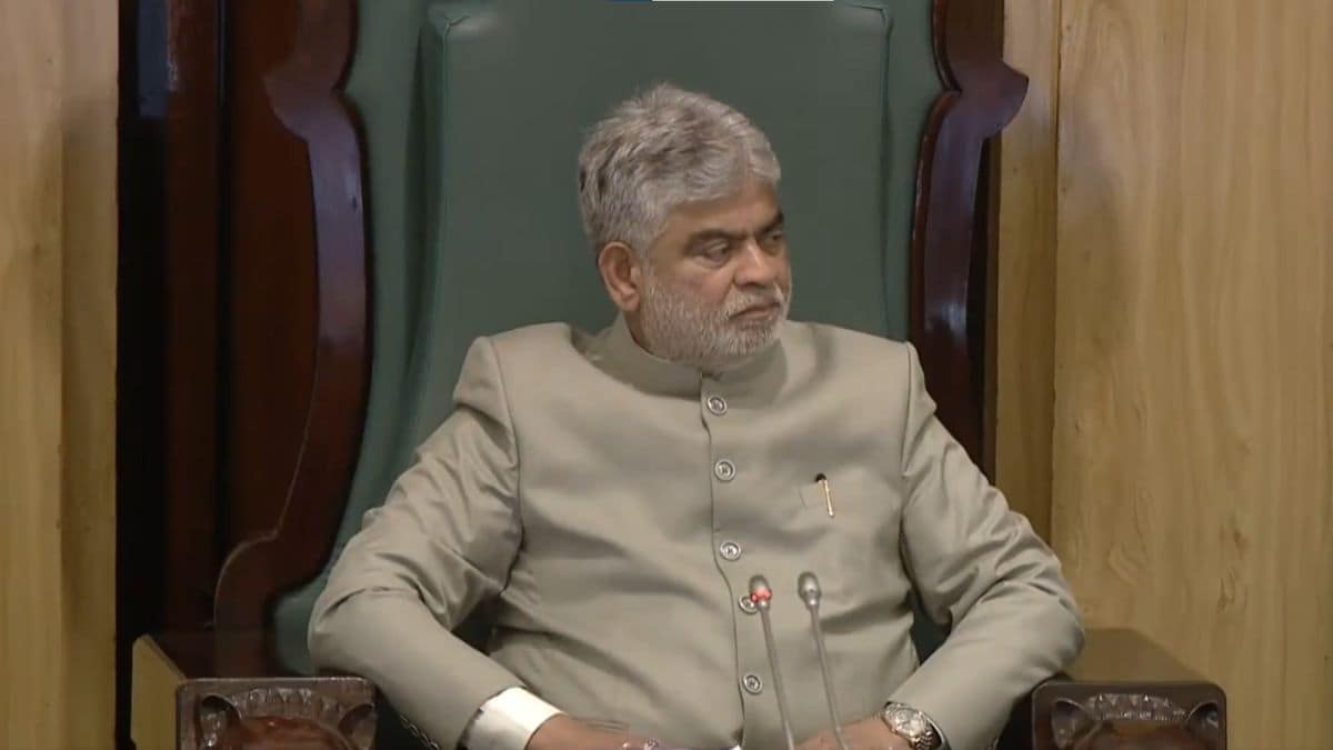 Telangana Speaker Gaddam Prasad Kumar | Screengrab: X