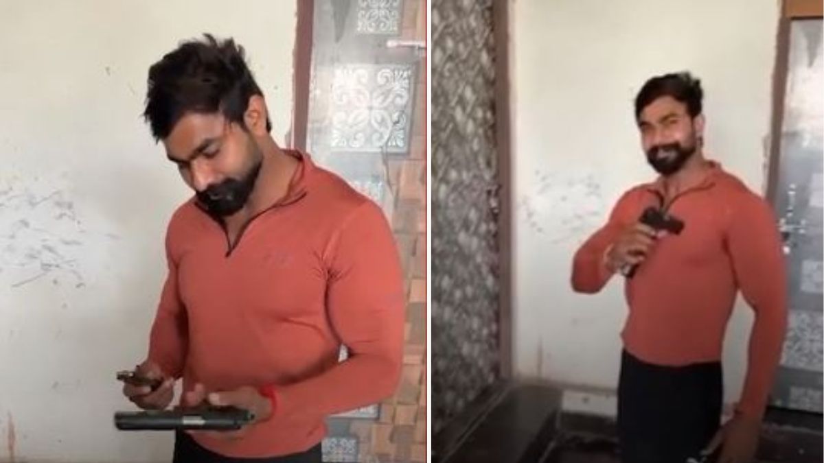 delhi-man-shoots-himself - 1