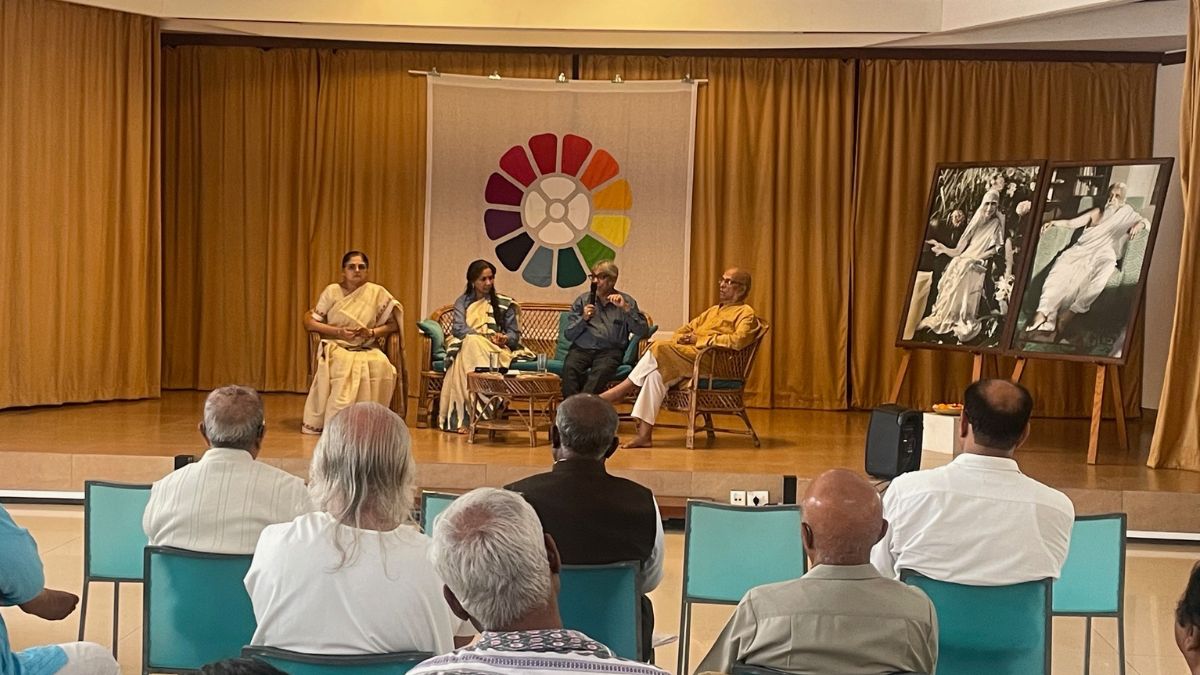From right: V. Ananda Reddy, Dr Soumitra Basu, Jayanti S. Ravi and moderator Vibha Vaishnav at the opening session of the second GSM 