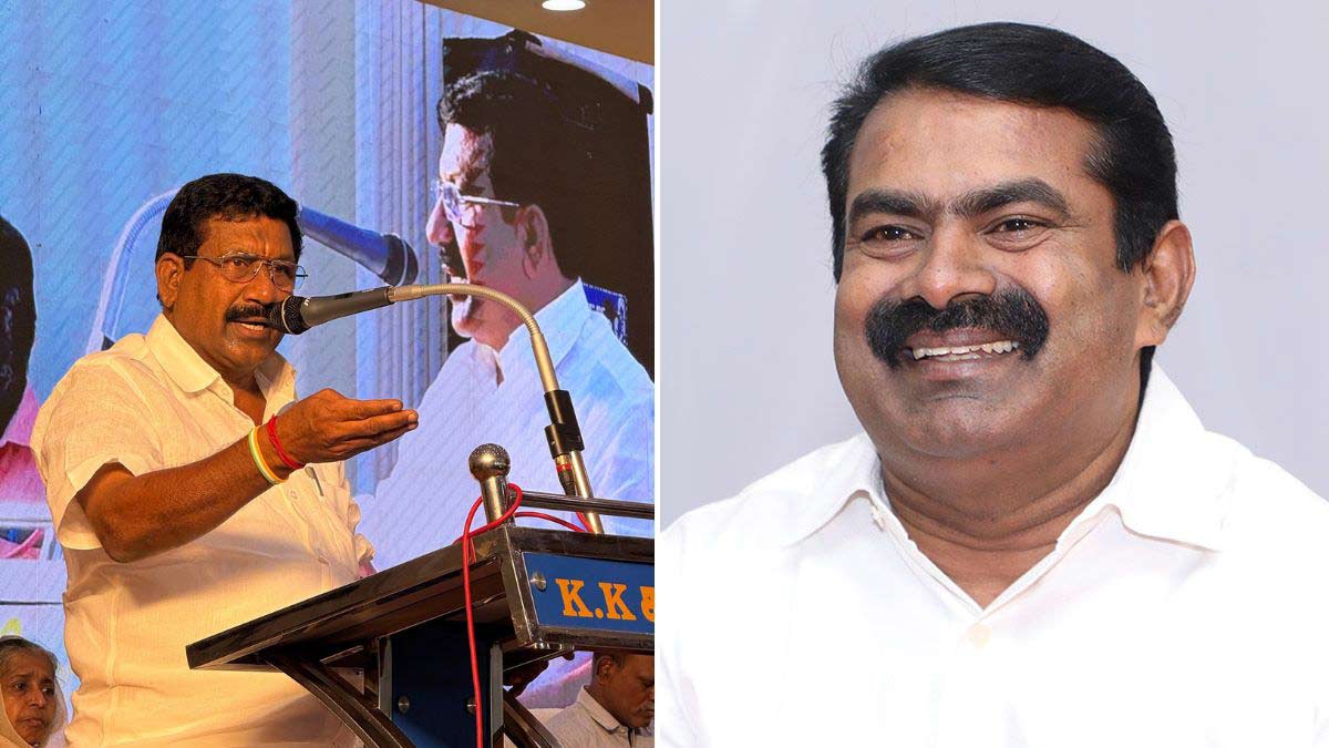 (Left) S. Mangudi; Seeman