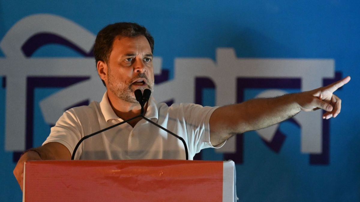 Rahul Gandhi addresses a political rally in Kolkata ahead of second phase of Assembly Elections in West Bengal | Salil Bera 
