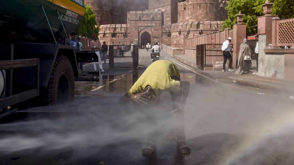 agra-heatwave-heat-temperature-delhi - 1