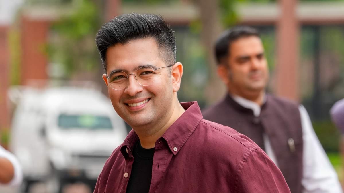 Aam Aadmi Party MP Raghav Chadha | AP
