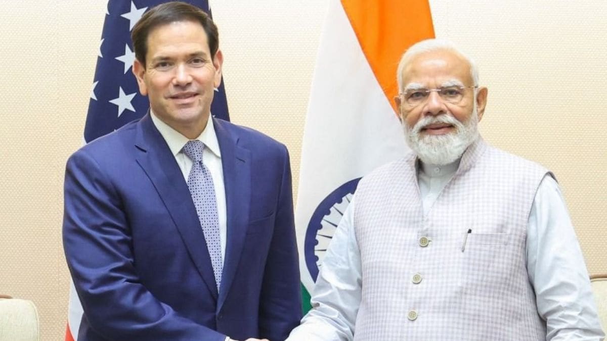 US Secretary of State Marco Rubio (L) and PM Narendra Modi (R) | X
