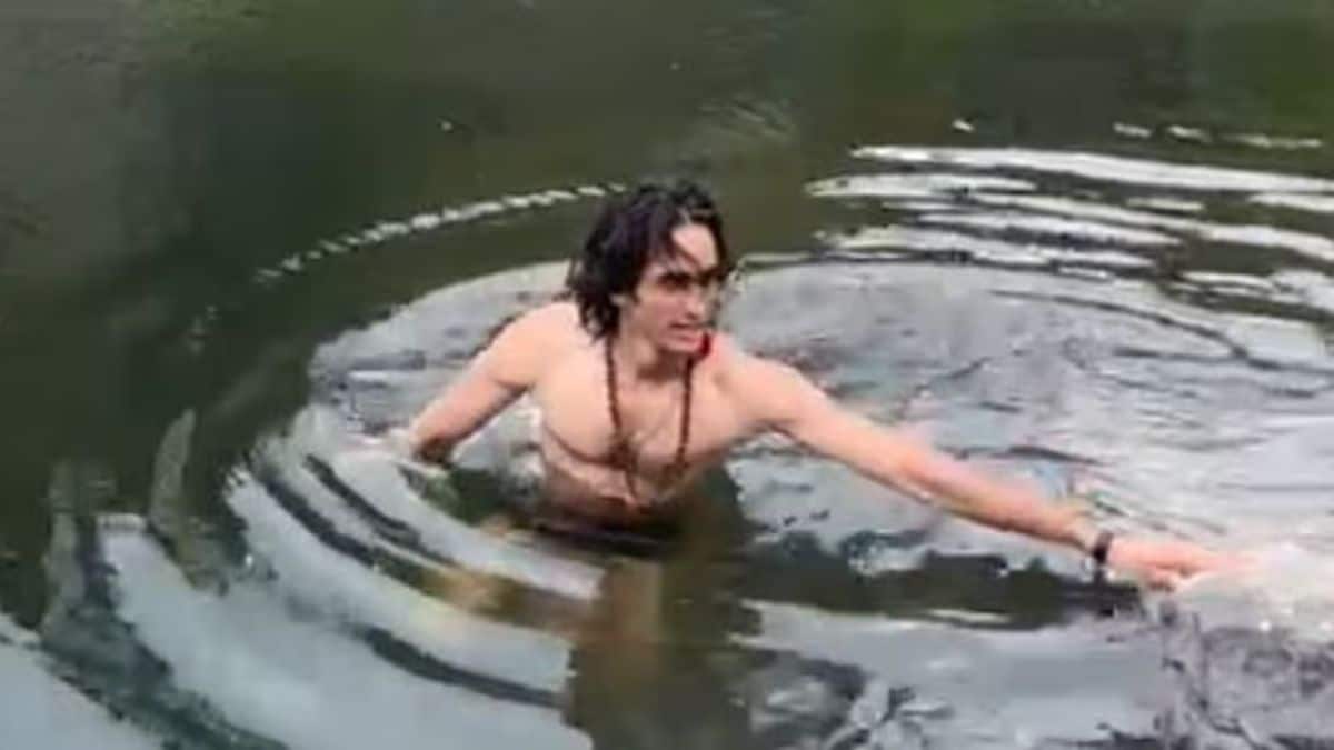 A visual captured moments before Divyanshu Joshi drowned in the quarry | Special arrangement via Manorama