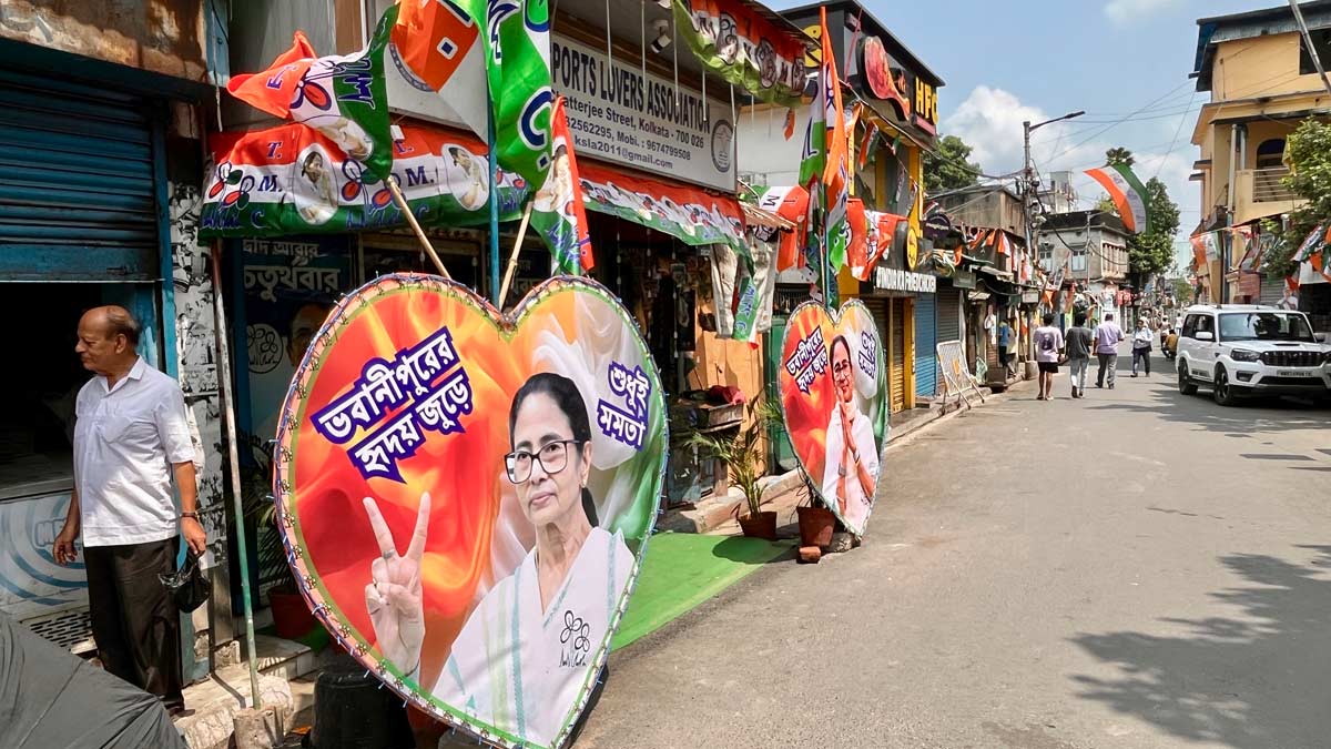 The Harish Chatterjee street in Kolkata where Chief Minister Mamata Banerjee’s residence is located | Salil Bera