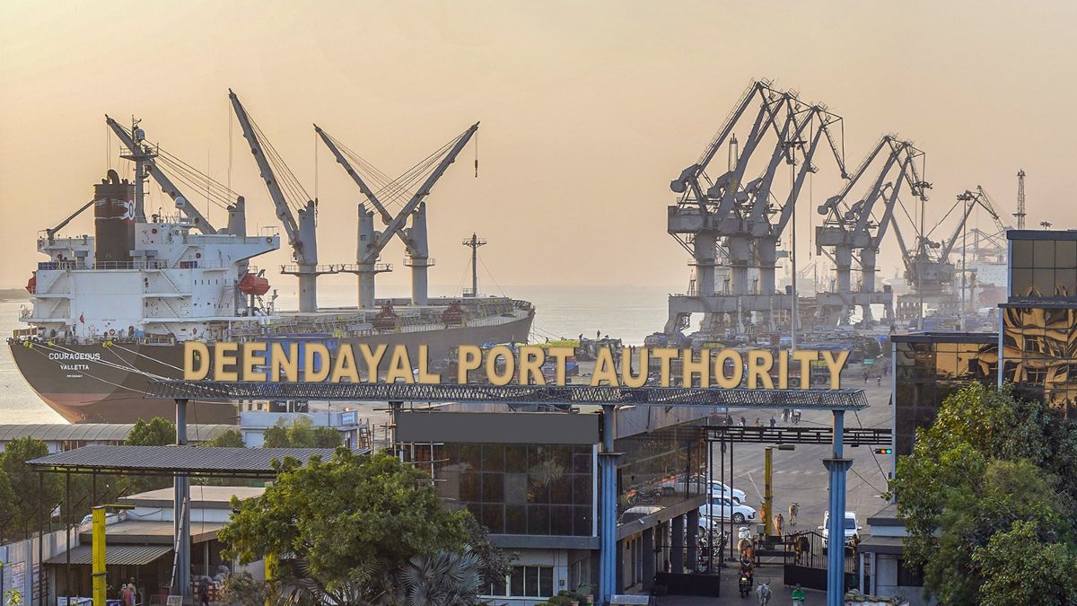 Deendayal port in Gujarat | X/@sarbanandsonwal