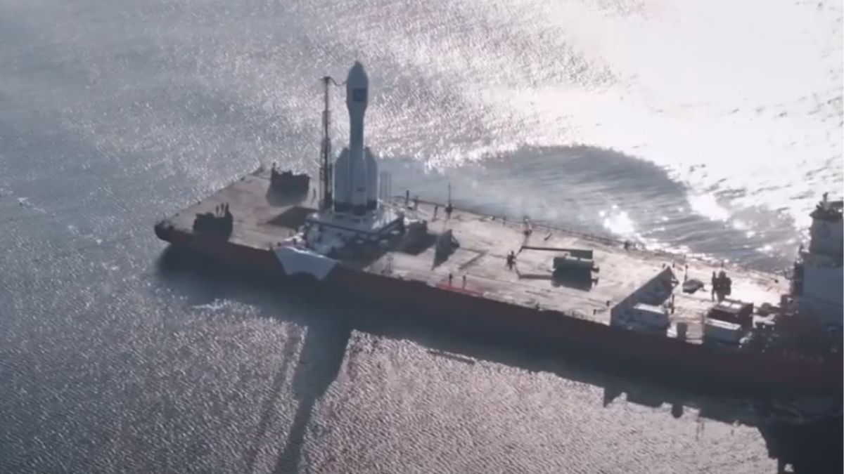 China's private space company Orienspace achieved a milestone in commercial spaceflight when its Gravity-1 rocket successfully lifted off from a barge in the Yellow Sea on Friday night