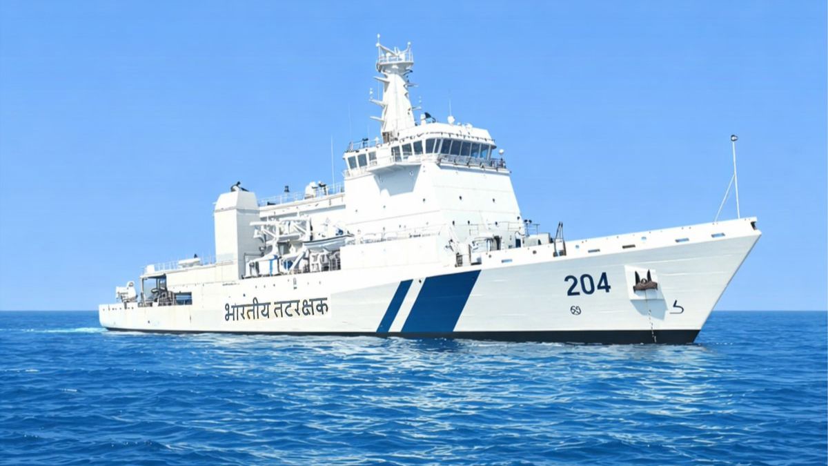 The 'Samudra Pratap', a Pollution Control Vessel (PCV) developed by Goa Shipyard Limited (GSL) for the Indian Coast Guard (ICG) | X/@goashipyardltd