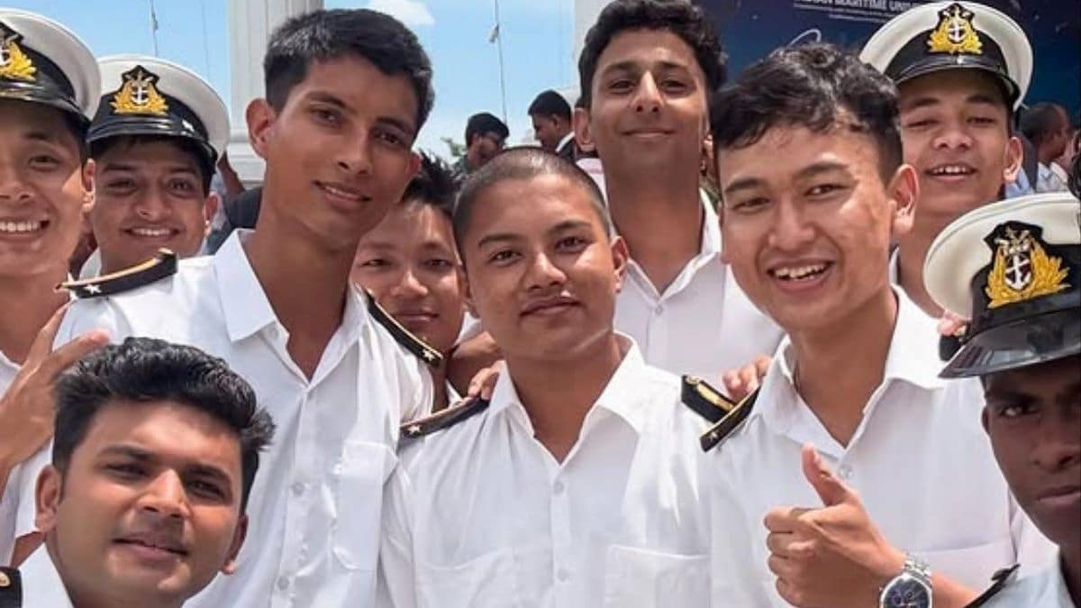 From the Indian Maritime University’s 10th convocation in Chennai | @chiefengineerpraneet/Instagram
