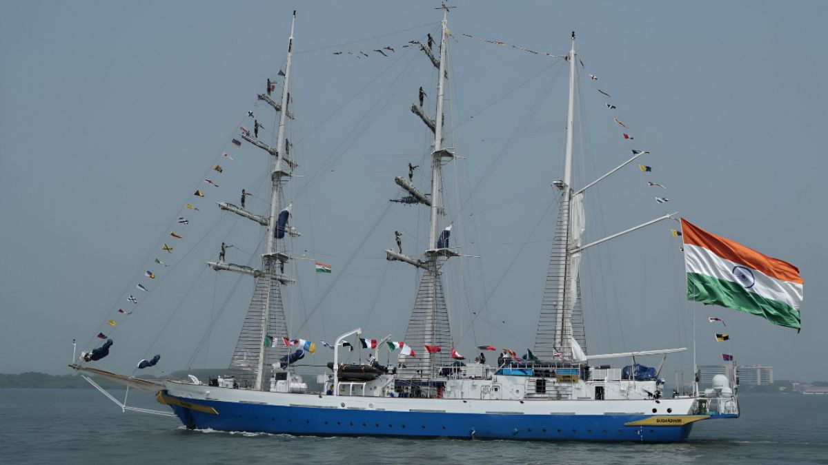 The Indian Navy's sailing ship, 'INS Sudarshini' | Ministry of Defence