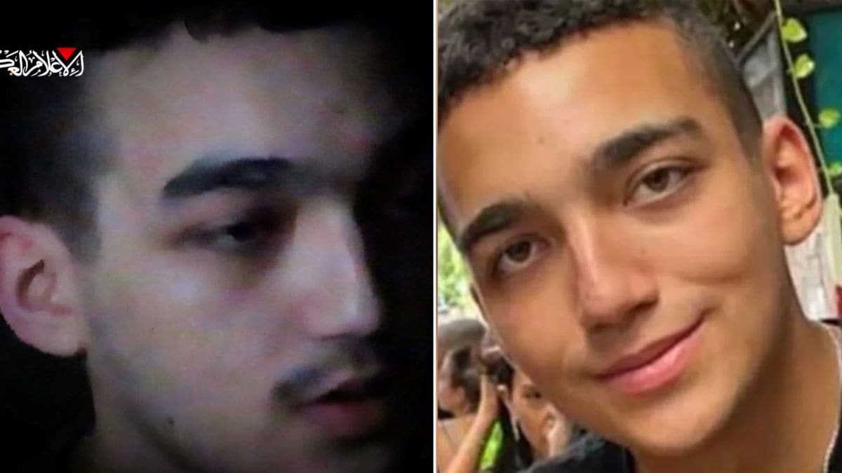 Edan Alexander, 20, is an Israeli soldier who holds a dual US citizenship | Hamas Military Wing/Handout via Reuters / Hostages and Missing Families Forum