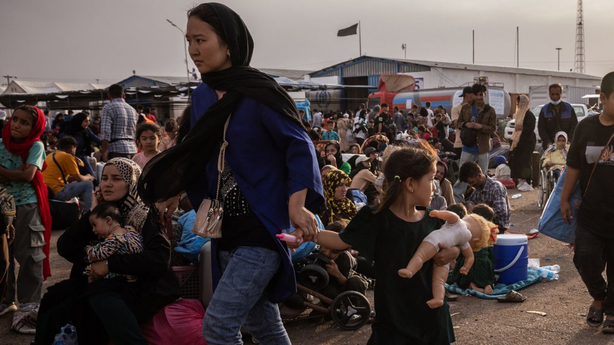 Afghan refugee  - 1