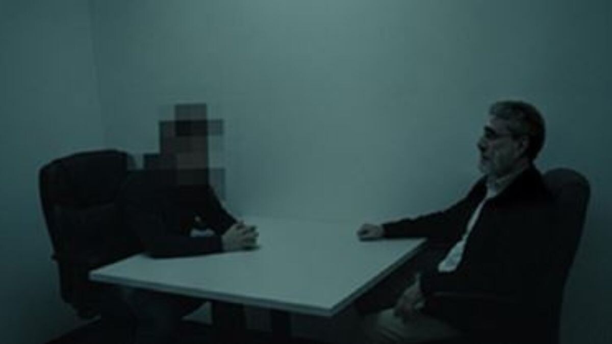The image published by Mossad, showing IRGC Brigadier General Esmail Qaani in a secret meeting with an unidentified personnel | X  