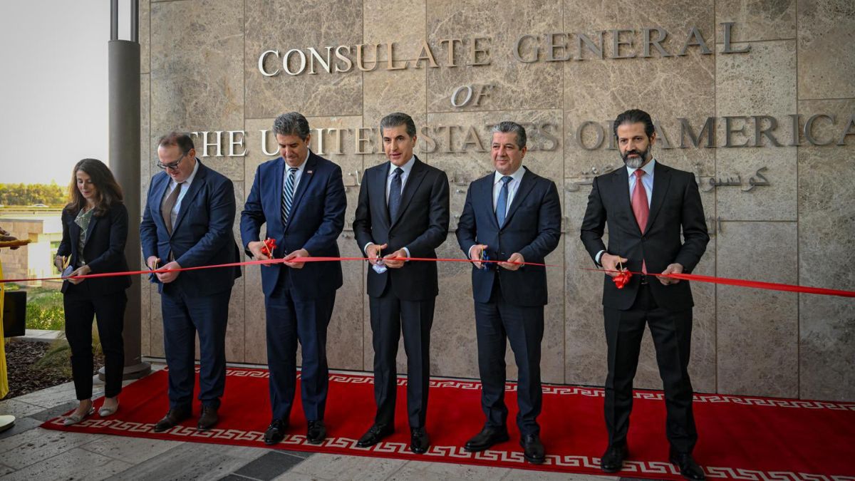 The new United States consulate in Erbil, Kurdistan | X 