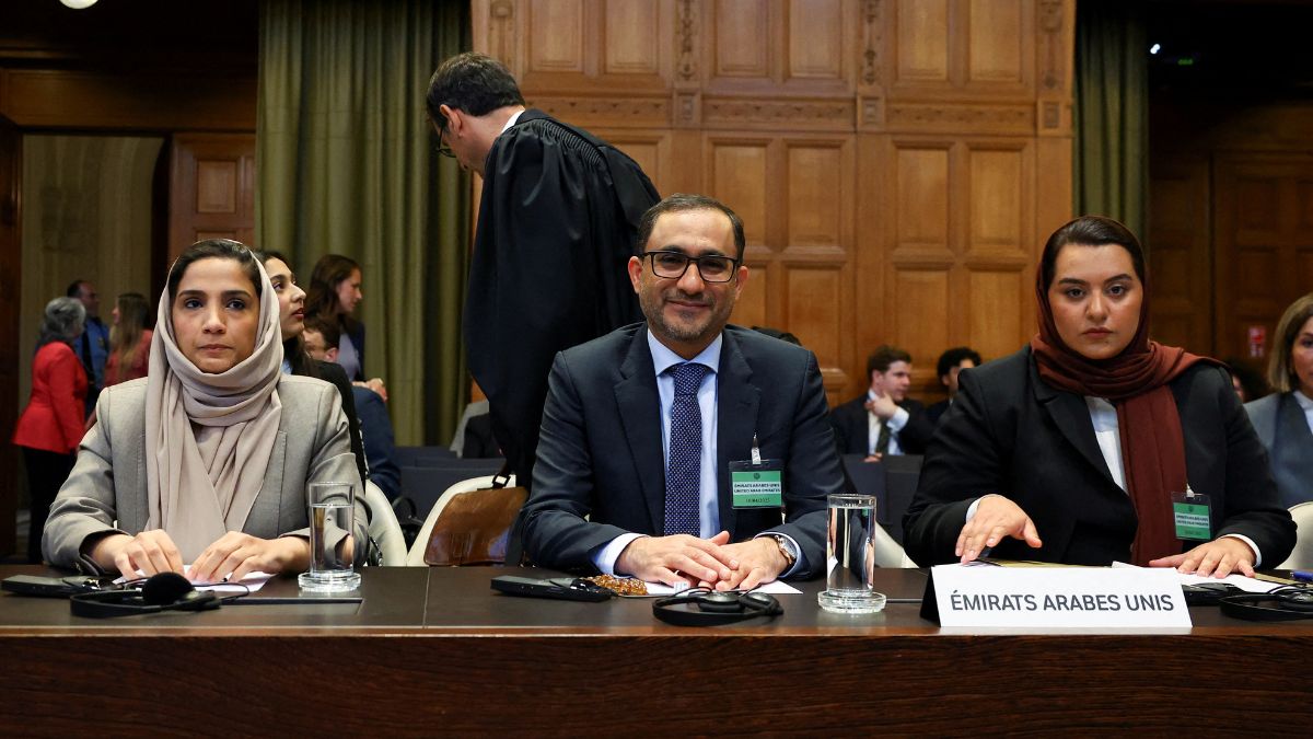 UAE delegation at ICJ