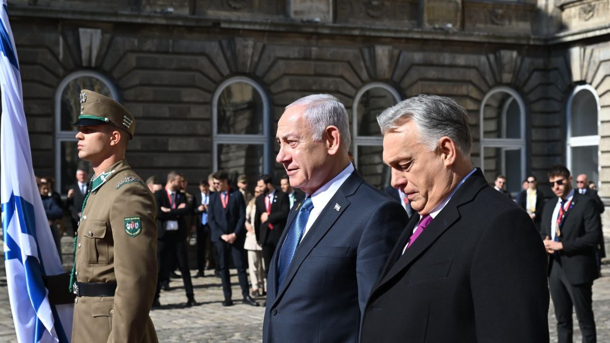 Israel Prime Minister Benjamin Netanyahu with his Hungarian counterpart  Viktor Orbán during his visit to Hungary | X 