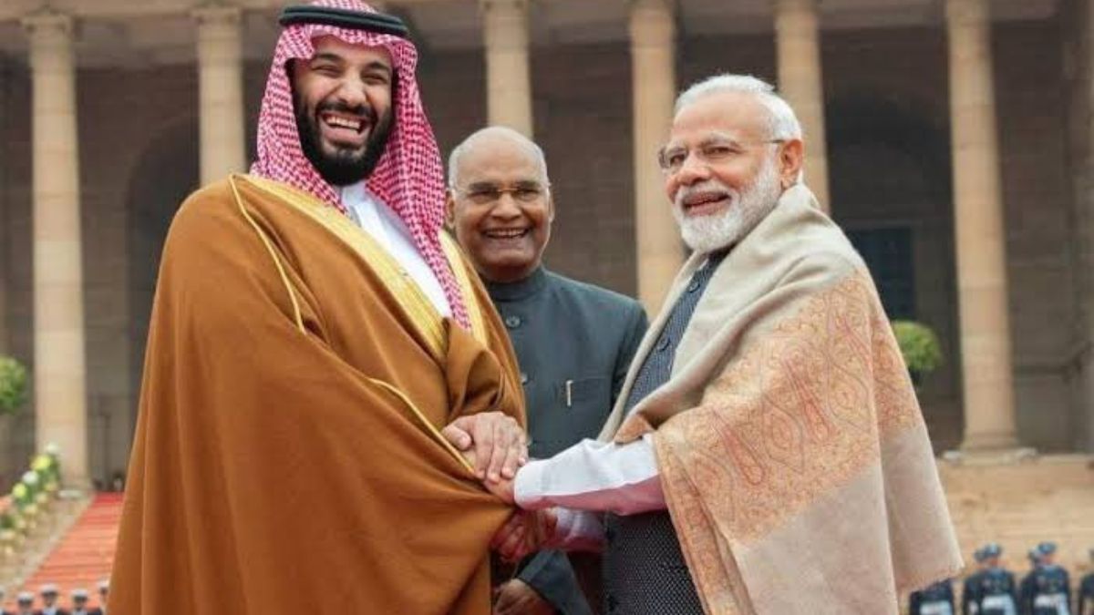 Prime Minister Narendra Modi with Saudi Arabia Crown Prince Mohammed Bin Salman | X 