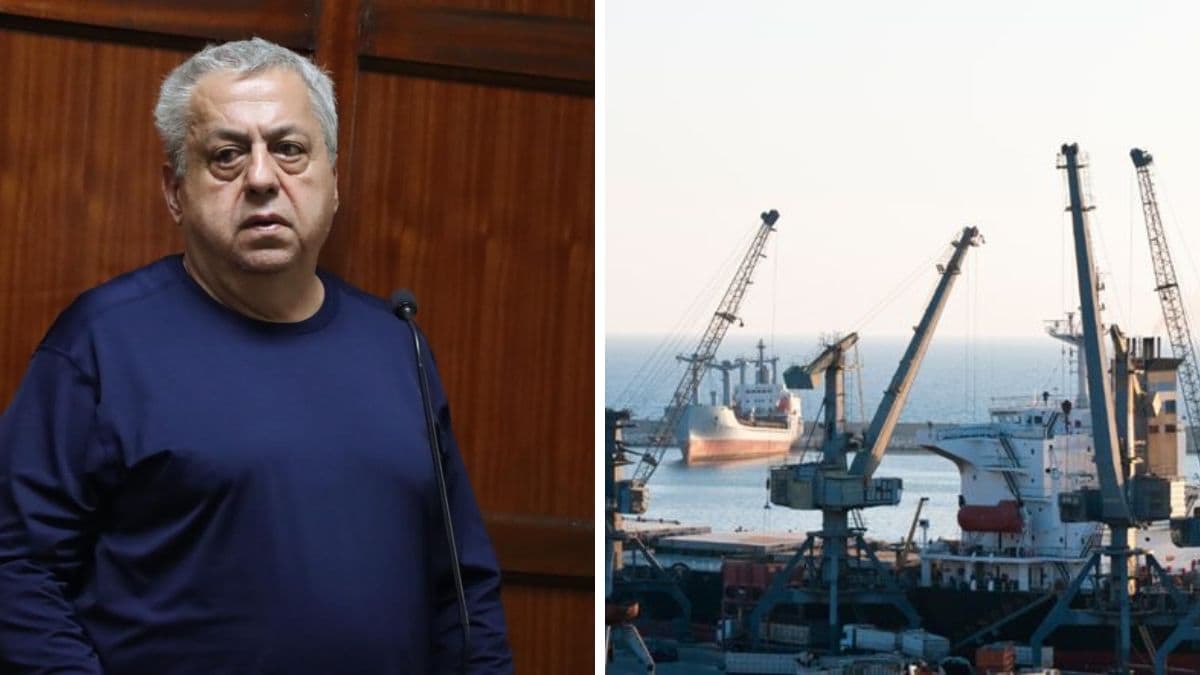 Antoine Kassis, a Lebanese national with alleged ties to Assad’s inner circle, who has been accused in the cocaine-for-weapons deal. (Right) The Latakia port in Syria where the drug was supposed to be shipped | X 