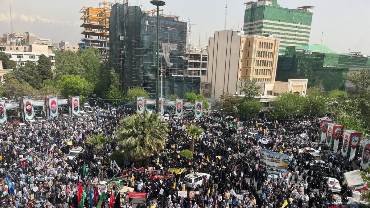 The Palestine Square in Iran | X 