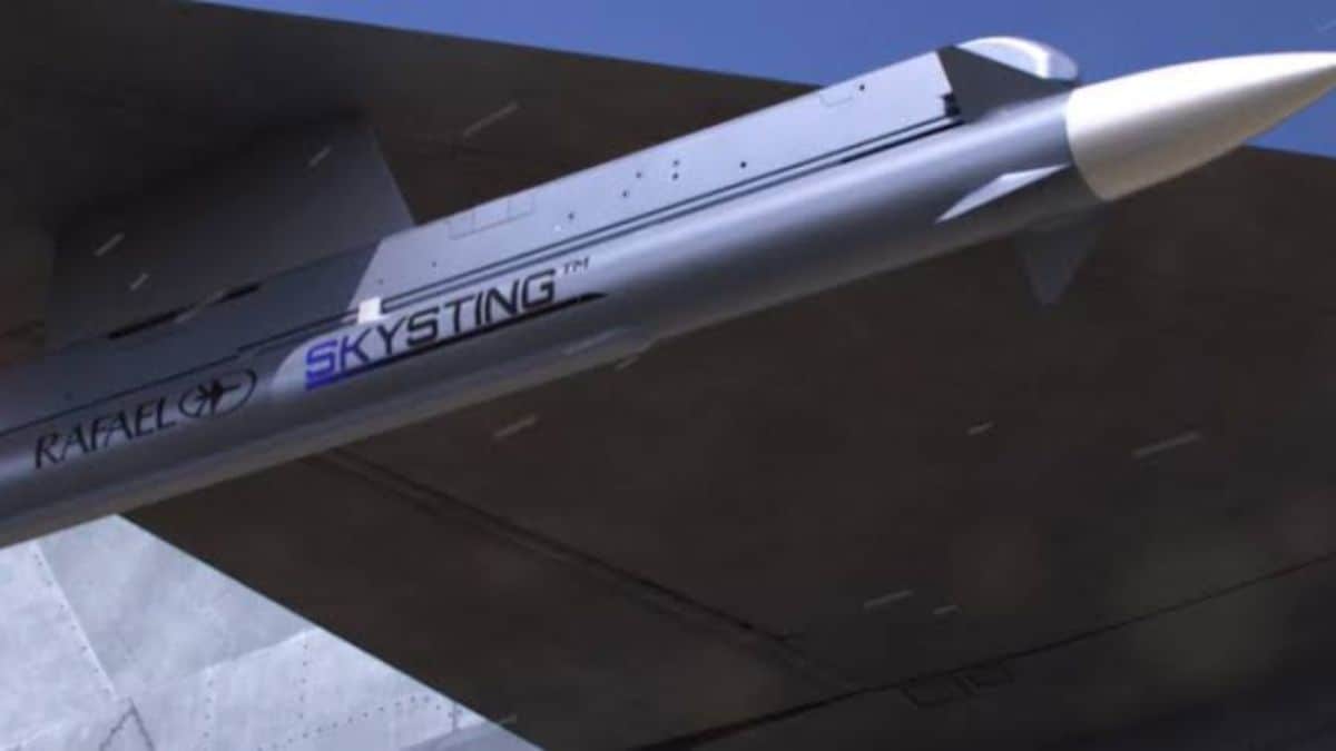 Israel-made Sky Sting 6th Gen long-range air-to-air missile | X 