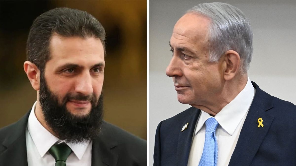 Syrian President Ahmed al-Sharaa and Prime Minister Benjamin Netanyahu | X 