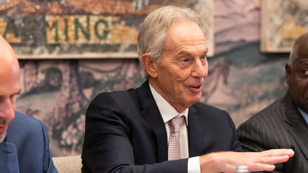 Former British prime minister Tony Blair | X 